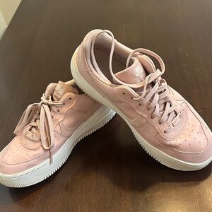 Nike Women's Blush Pink Air Force 1s